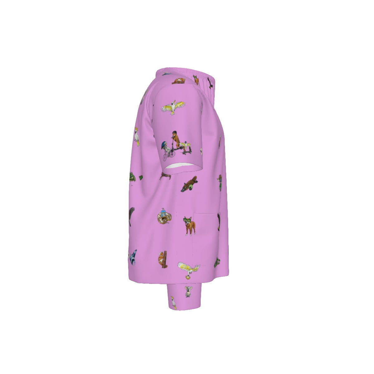 Doc Croc Pink Unisex Scrub Set
